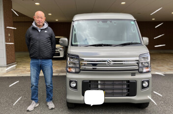 エブリイワゴン　ご納車致しました！！
